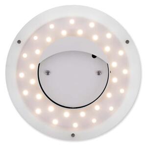 Biele LED nástenné svietidlo s časovačom/na diaľkové ovládanie na USB ø 19 cm Dot – Remember
