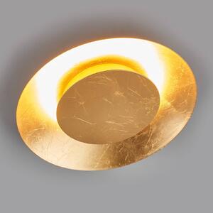 Stropné LED svietidlo Keti zlatý vzhľad Ø 34,5 cm