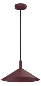 Luster na lanku ANEGA 1xGX53/15W/230V priemer 30 cm bordový
