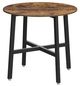JEDÁLENSKÝ STÔL, hnedá, čierna, 80/80/76 cm Boxxx - Stoly, Online Only