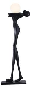 Immax 08811XL - Stojacia lampa SILUETTE 1xE27/25W/230V 175 cm, ženská silueta