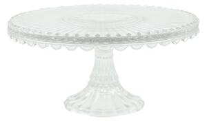Sklenený tortový stojan Alice Clear 20 cm
