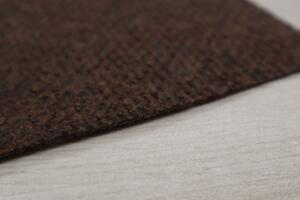 Betap koberce AKCIA: 400x480 cm SUPER CENA: Hnedý výstavový koberec Budget metrážny - Bez obšitia cm