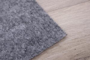 Betap koberce AKCIA: 230x577 cm SUPER CENA: Sivý výstavový koberec Budget metrážny - Bez obšitia cm