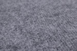 Betap koberce SUPER CENA: Sivý výstavový koberec Budget metrážny - Bez obšitia cm