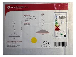 Lampenwelt Lampenwelt - LED RGBW Stmievateľný luster na lanku ARTHUR 1xE27/10W/230V Wi-Fi LW1274 + záruka 3 roky zadarmo