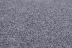 Betap koberce SUPER CENA: Šedý svadobný koberec Budget metrážny - Bez obšitia cm