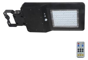 V-Tac LED Solárna pouličná lampa so senzorom LED/40W/9,6V IP65 6000K + DO VT1294 + záruka 3 roky zadarmo