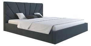 Jednolôžková postel Slavio 3 120 cm (sivá) (s roštom a úl. priestorom). Vlastná spoľahlivá doprava až k Vám domov. 1055065