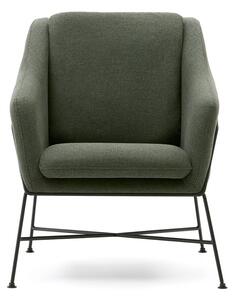 Zelené kreslo Brida – Kave Home