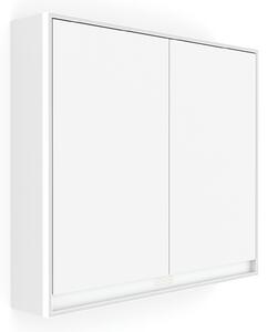 Nimco Zrkadlová skrinka s LED osvetlením po obvode 80 cm - GAB 10003VX-05, biela
