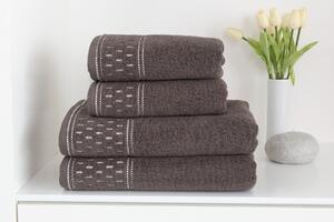 Uterák Porto taupe Hnědá 100% bavlna 50/100
