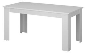 Rozkladací jedálenský stôl 160 ERODIO (biela) (pre 6-8 osôb). Vlastná spoľahlivá doprava až k Vám domov. 1091459