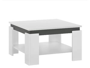 Konferenčný stolík LEMSY (biela + grafit). Vlastná spoľahlivá doprava až k Vám domov. 1091523