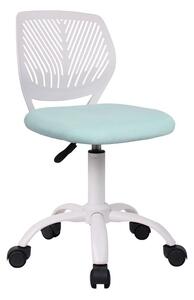 Detská otočná stolička SELMA (neomint + biela). Vlastná spoľahlivá doprava až k Vám domov. 1091554