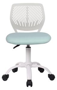 Detská otočná stolička SELMA (neomint + biela). Vlastná spoľahlivá doprava až k Vám domov. 1091554