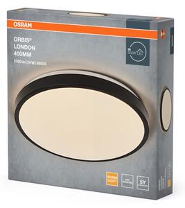 Osram - LED stropné svietidlo ORBIS LONDON LED/24W/230V, priemer 39,5 cm, čierne