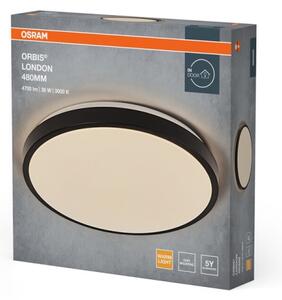 Osram - LED stropné svietidlo ORBIS LONDON LED/36W/230V priemer 48 cm, čierne