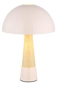 Globo 51570121 - Stolná lampa PAULIN 1xE27ILLU/40W/230V béžová