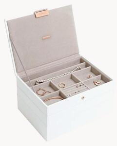 Šperkovnica Classic White & Rose Gold, 3 ks
