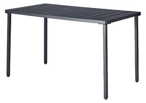Záhradný stôl SALTAN (čierna) (pre 4-6 osôb). Vlastná spoľahlivá doprava až k Vám domov. 1091744