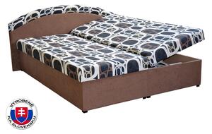 Manželská posteľ 160 cm Pandora (hnedá) (s matracmi). Vlastná spoľahlivá doprava až k Vám domov. 774272