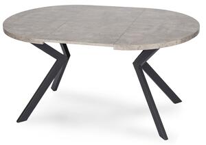 Okrúhly rozkladací stôl 100 - 250cm Lukas vzor betón | jaks