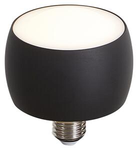 Dekoratívna LED žiarovka E27 čierna 6W 370 lm 3000K