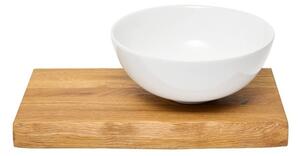 Doska pod umývadlo s umývadlom Naturel Wood 45x4x24 cm dub mat DMDUB45UM