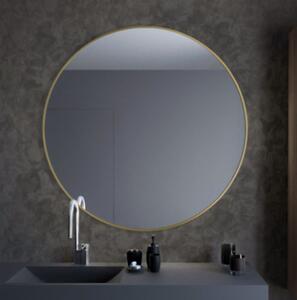 Baltica Design Tiny Border Round zrkadlo 50x50 cm okrúhly zlatá 5904107904375