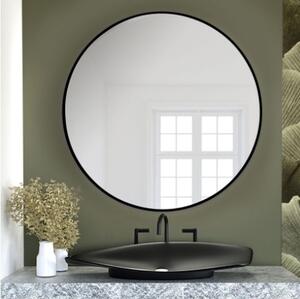 Baltica Design Tiny Border Round zrkadlo 50x50 cm okrúhly čierna 5904107904337