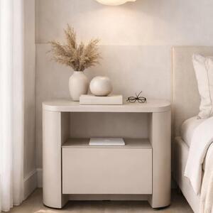 Nočný stolík Sorrenti 58 cm - kašmírová