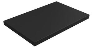 Krycia doska SAT Cube Way 120x3,6x46 cm čierna matná CUBE3D46KD12036HP