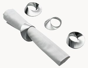 Krúžky na obrúsky Swirl, 4 ks