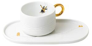 Porcelánová šálka a podšálka Tobogganing 300 ml