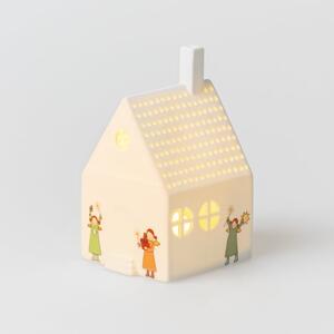Porcelánový LED lampáš Heavenly Sisters