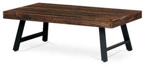 Konferenčný stolík Autronic 130x44 cm hnedý masív AHG-534 PINE