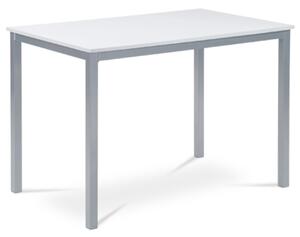 Jedálenský stôl Autronic 110x75 cm biely MDF mat GDT-202 WT