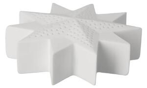 Vianočná porcelánová LED dekorácia Double Star