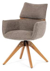 Jedálenská stolička Autronic 62x91 cm hnedá látka DCH-D1348 LAN2