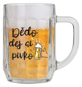 Bohemia Gifts Darčekový polliter - Pro dědečka, 500 ml