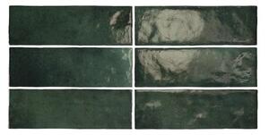 Obklad Equipe Artisan moss green 6,5x20 cm lesk ARTISAN24471