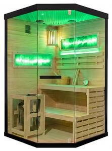 BPS-koupelny Fínska sauna LARK2 120x120, 2 osoby