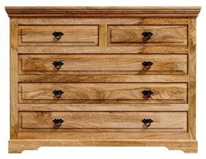 Komoda Guru 120x90x45 indický masív mango