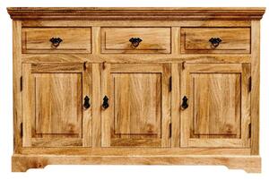 Komoda Guru 140x90x45 indický masív mango