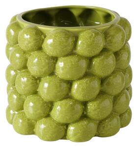 BOLTZE KERAMICKÝ KVETINÁČ LIME 14X16 CM ZELENÁ