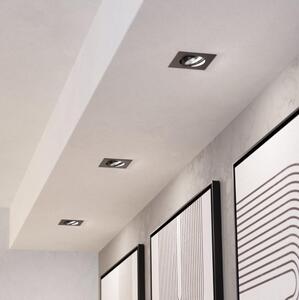 Eglo 902284-Sada 3x LED stropné podhľadové svietidlo SALICETO LED/4,8W/230V 8,8x8,8cm čierne