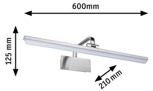 Paulmann 95573 - LED/11W nástenné svietidlo na obrazy RENAN 230 V 60 cm matný chróm