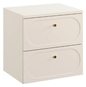 Comad Kúpeľňová skrinka pod umývadlo na dosku Donna Sand 60 piesková béžová