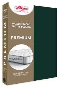 FROTÉ PRESTIERADLO PREMIUM 90X200 CM TMAVOZELENÉ